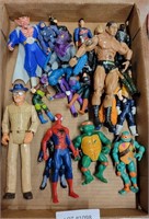 ASSORTED VTG TO NEWER ACTION FIGURES