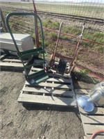 Pair of gas bottle carts