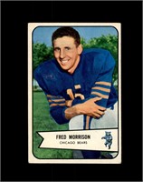 1954 Bowman #35 Fred Morrison VG to VG-EX+