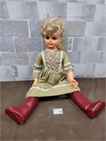 Very old large doll in good condition