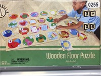 Wooden Floor Puzzle Alphabet