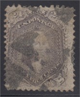 US Stamps #99 Used with APS certificate stating,