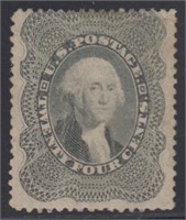 US Stamps #37A Mint with APS certificate stating,