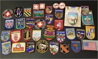 Large Collection of Travel Patches, Most European
