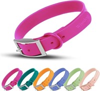 Wisedog Waterproof Dog Collar: Multiple Adjust 7"