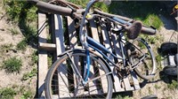 Pair vintage bicycles