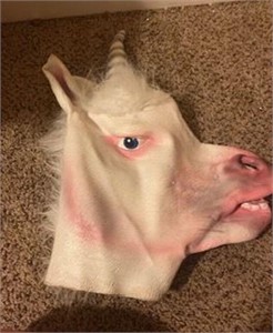 Halloween horse mask