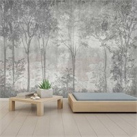 WFBHUA-Vintage Forest Woodland Mural Wallpaper