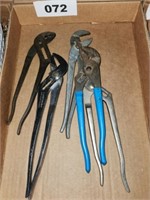 5 PAIR CHANNEL LOCK PLIERS