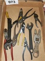 PLIERS- ADJUSTABLE WRENCHES