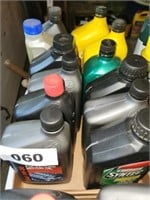 GROUPING OF PARTIAL & FULL QUARTS OF MOTOR OILS