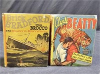 Brick Bradford & Clyde Beatty Big Little Books