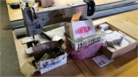Juki Sewing Machine & Assorted Parts