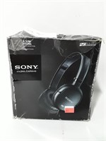 New Sony Noise Canceling Headphones. Box is