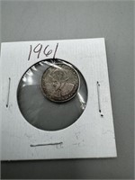 1961 Silver Foreign Coin