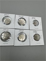 6 1951-1964 Foreign Coins