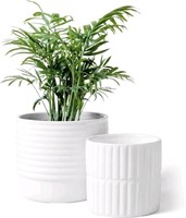 LA JOLIE MUSE Ceramic Flower Pots Indoor Plant Pot