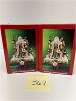 NIB Christmas Stocking Hooks Santa Clause