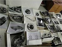 Several vintage black-and-white mostly 8 x 10,