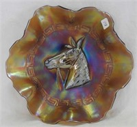 Pony 6 ruffled bowl - amethyst