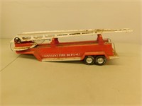 Nylint metal fire ladder truck 24 in long