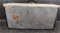 Vintage/Antique Steel Clad Suitcase