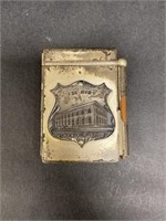 Vintage Souvenir Miniature Metal Case