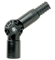 Ettore 48520 Angle Adaptor for Extension Pole,Blac