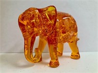 Amber Colored / Copal / Resin  Elephant