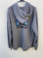 Grey Patagonia Hoody Sweatshirt