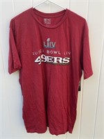 49ers Super Bowl LIV NFL Pro Line New T Shirt