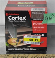 Cortex hidden fastening system - new