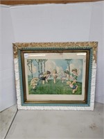 Gesso Frame Merry Makers Playful Babes