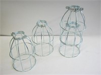 4   Metal Light Bulb Protectors