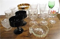 Colored & Crystal Stemware & Misc