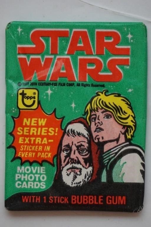 1977 TOPPS Star Wars Wax Pack