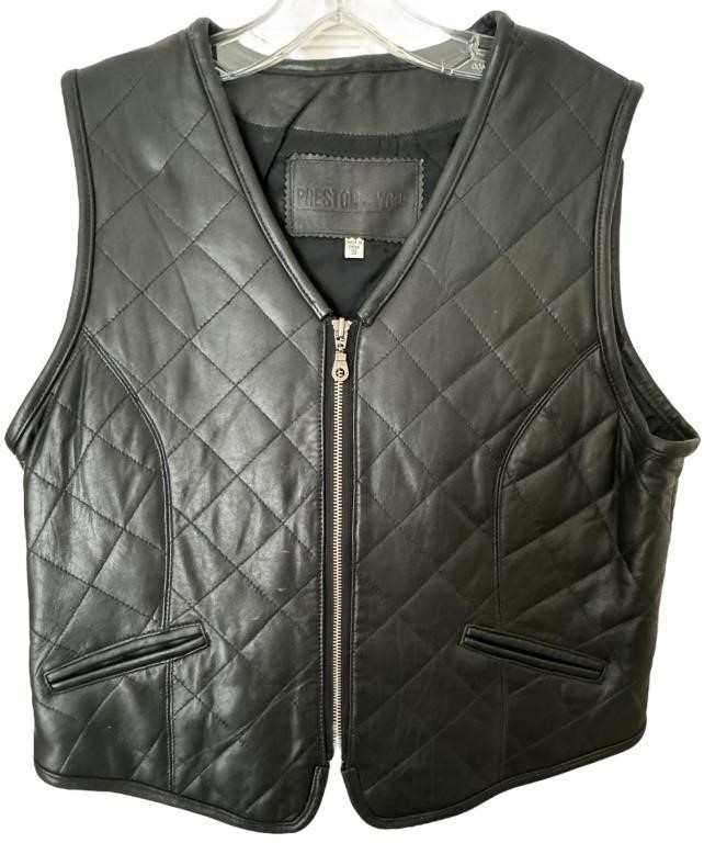 Vintage Lambskin Quilt Pattern Vest