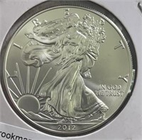 2012 American Eagle Silver GEM BU