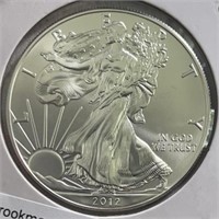 2012 American Eagle Silver GEM BU