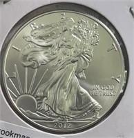 2012 American Eagle Silver GEM BU