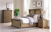 Cal. King Wren Bedroom Set-Light Oak