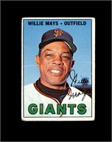 1967 Topps #200 Willie Mays P/F to GD+