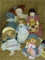 Bag of Country Style dolls