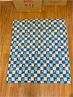 Handmade Baby Quilt Vintage