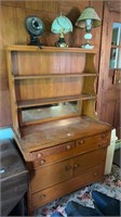 Wooden Hutch w/ drawers