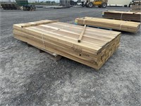 (72) Pcs Of Cedar Lumber