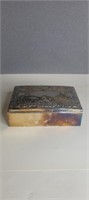 VINTAGE TOWLE SILVER PLATE JEWELRY BOX