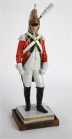 GERMAN PORCELAIN MILITARY FIGURE