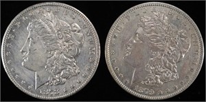 1878-S & 1879 MORGAN DOLLARS