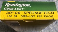 (5) Boxes 30-06 Springfield Ammo (100) Rds